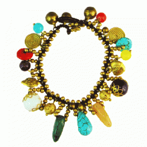 Colourful Charm Bracelet