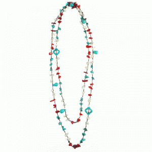 Necklace of Colourful Stones