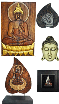 Buddha Plaques and Images