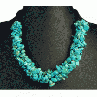 Necklace of Turquoise Stones